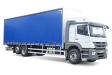 Car Hire Wallsend - 26 Tonne Curtain Side Truck - Truck hire Wallsend