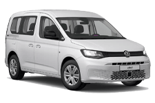 Car Hire Wallsend - White Caddy Van - Van hire Wallsend
